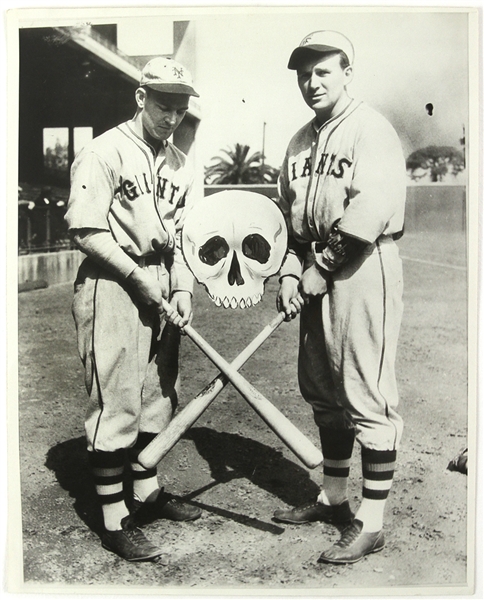 1932 Mel Ott Freddie Lindstrom New York Giants Original 8" x 10" Photograph 