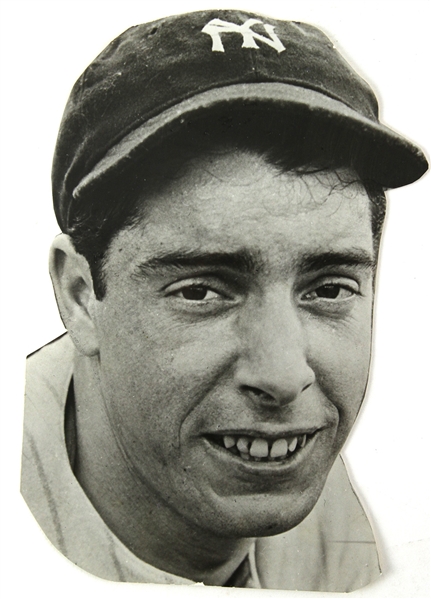 1940s Joe DiMaggio New York Yankees Original 5.5" x 7.75" Die Cut Photograph (PSA/DNA Type I)