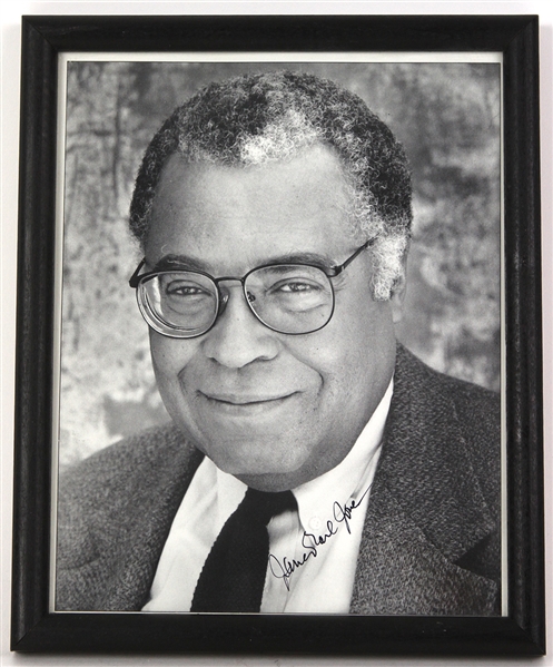 Lot Detail - 1980's James Earl Jones Signed 9