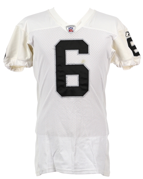 2002 Joe ODonnell Oakland Raiders Preseason Road Jersey (MEARS LOA)