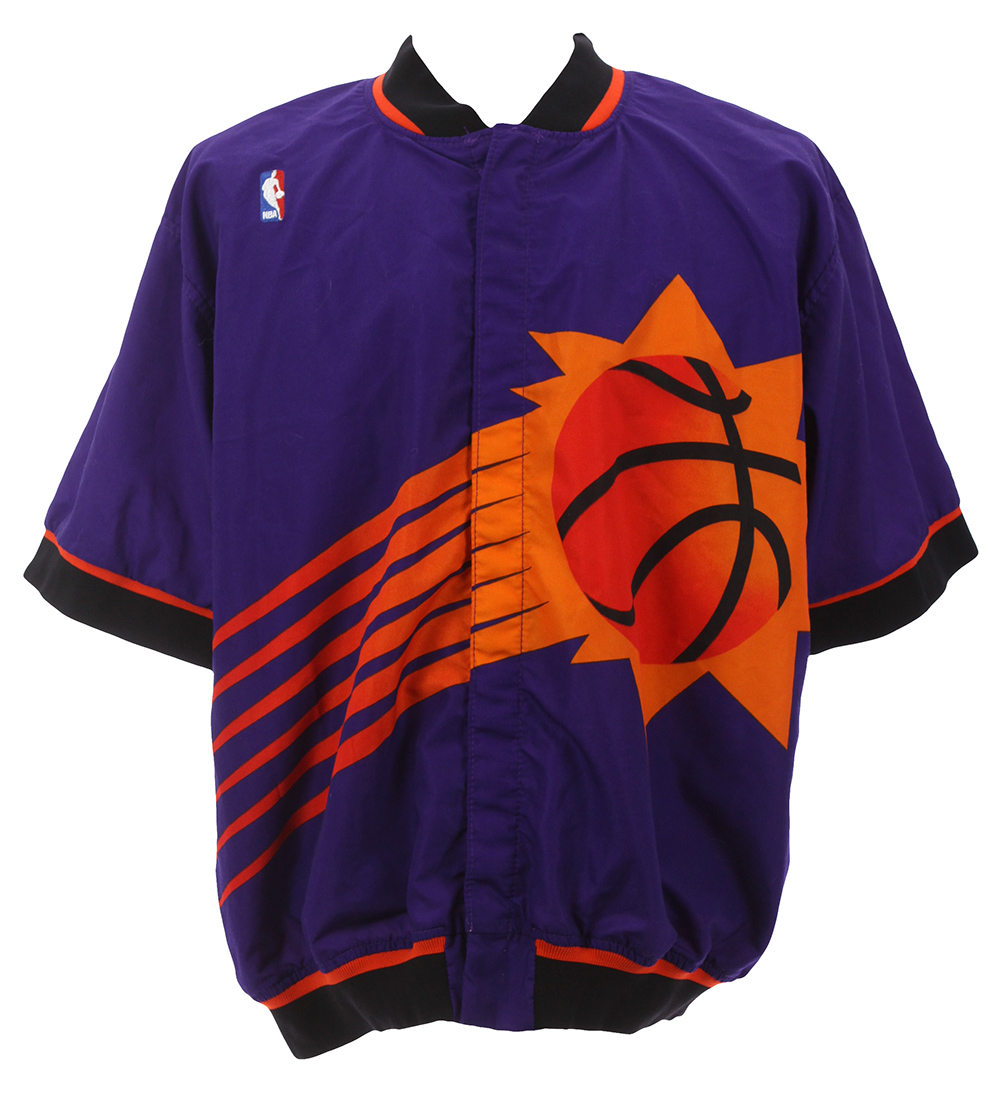 Lot Detail - 1992-1993 Phoenix Suns Game Worn Warm Up Jacket (MEARS LOA)