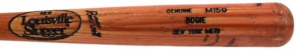 1996 Tim Bogar New York Mets Louisville Slugger Professional Model Game Used Bat (MEARS LOA)