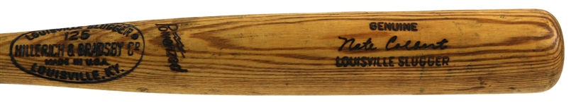 1969-72 Nate Colbert San Diego Padres H&B Louisville Slugger Professional Model Game Used Bat (MEARS LOA)