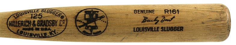 1976 Bucky Dent Chicago White Sox H&B Louisville Slugger Professional Model Game Used Bat (MEARS LOA)