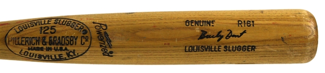 1977 Bucky Dent Chicago White Sox H&B Louisville Slugger Professional Model Game Used Bat (MEARS LOA)