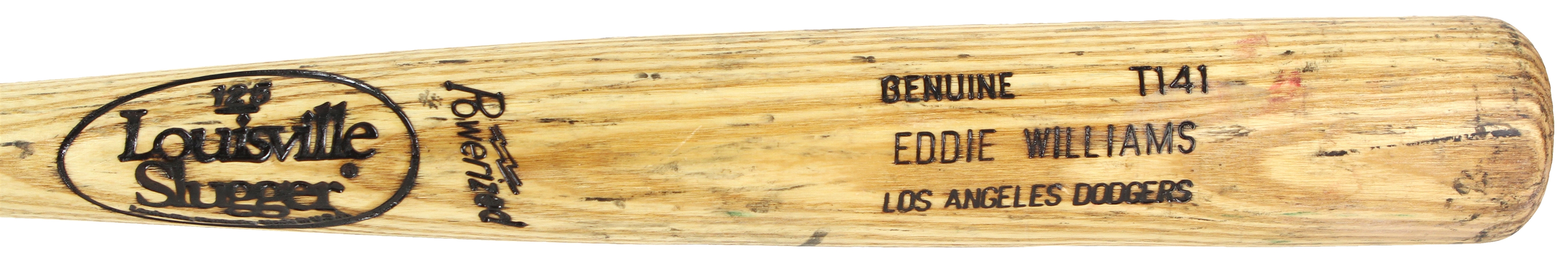 1997 Eddie Williams Los Angeles Dodgers Louisville Slugger Professional Model Game Used Bat (MEARS LOA)