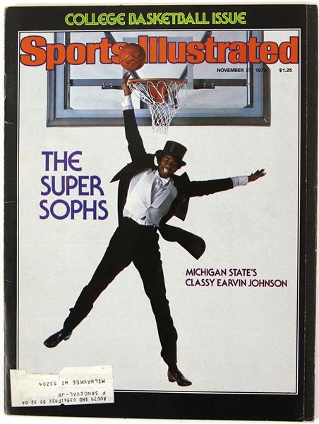 1978 Sports Illustrated College Basketball Issue w/ Magic Johnson Cover