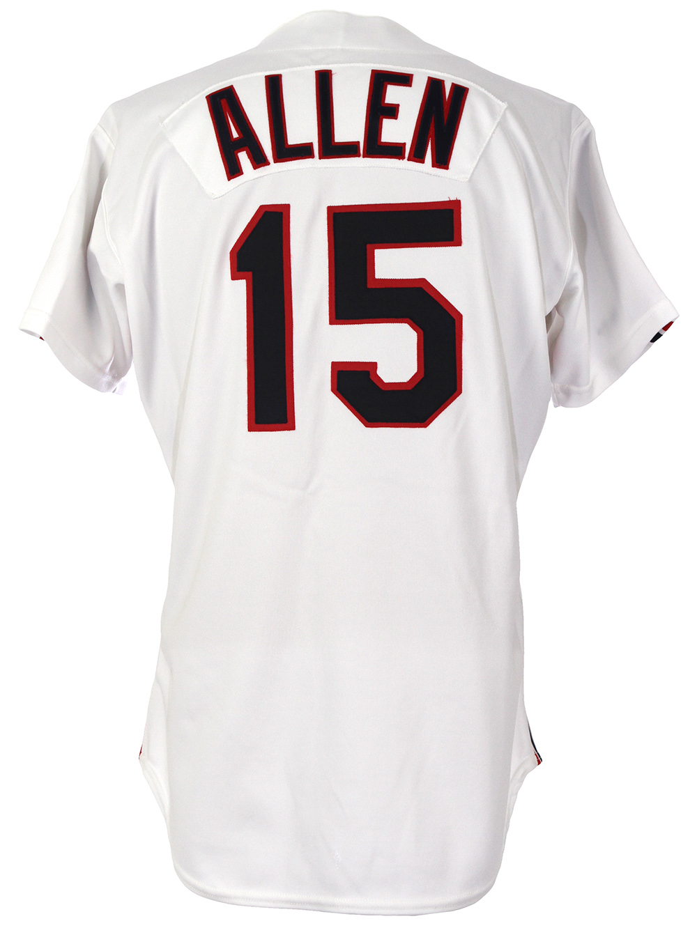Lot Detail - 1989 Neil Allen Cleveland Indians Game Worn Home Jersey (MEARS  LOA)
