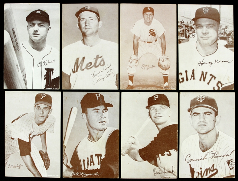 lot-detail-1963-baseball-players-exhibit-card-collection-lot-of-28