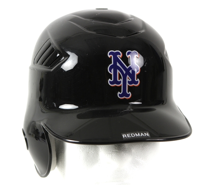 2006 Tike Redman New York Mets Batting Helmet (MEARS LOA/Steiner)