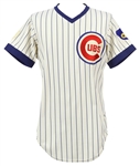 1976-79 Larry Biittner Chicago Cubs Game Worn Home Uniform & H&B Louisville Slugger Professional Model Bat (MEARS LOA)