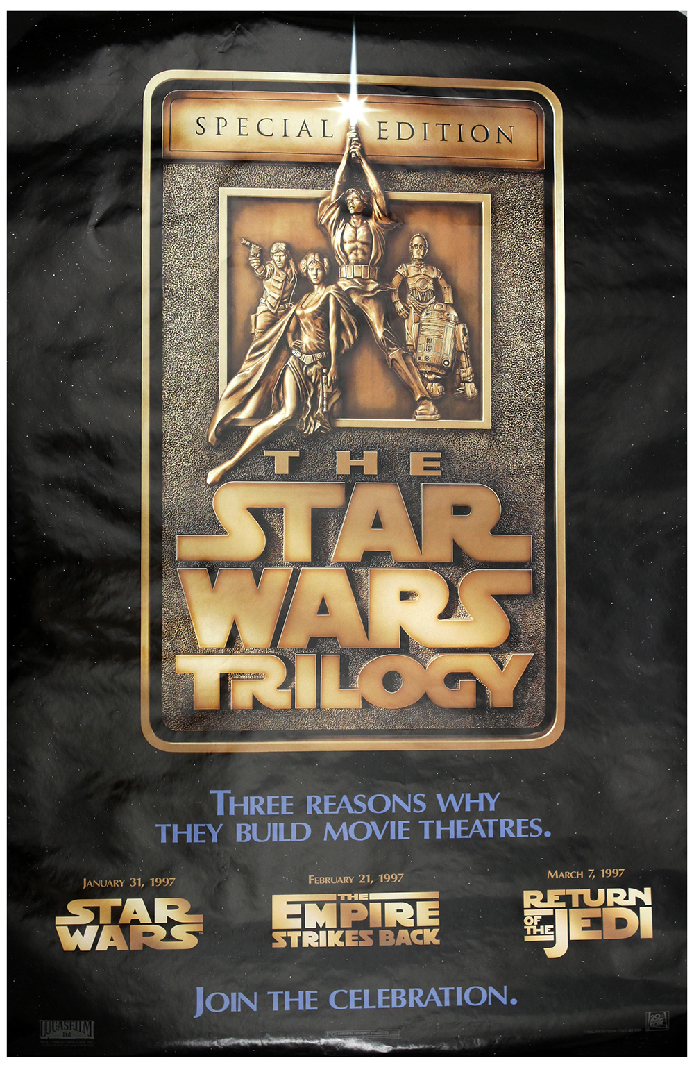 Lot Detail - 1997 Star Wars Trilogy Re-Release 27