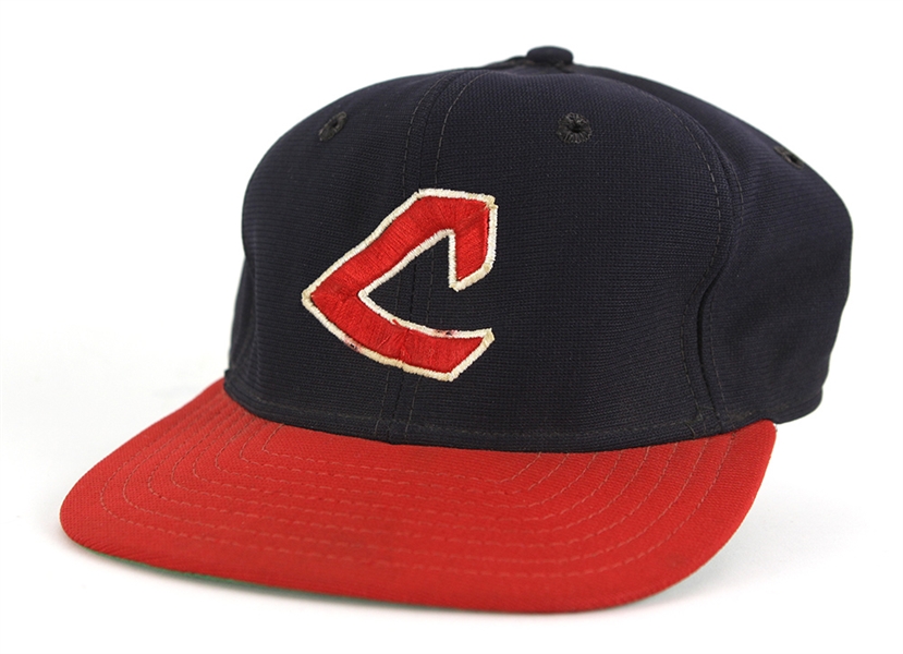 Lot Detail - 1974-77 Buddy Bell Cleveland Indians Game Worn Cap (MEARS LOA)