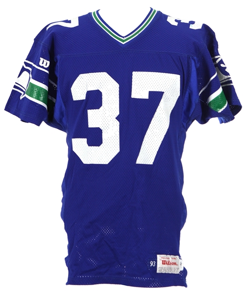 1993 Rafael Robinson Seattle Seahawks Home Jersey (MEARS LOA)