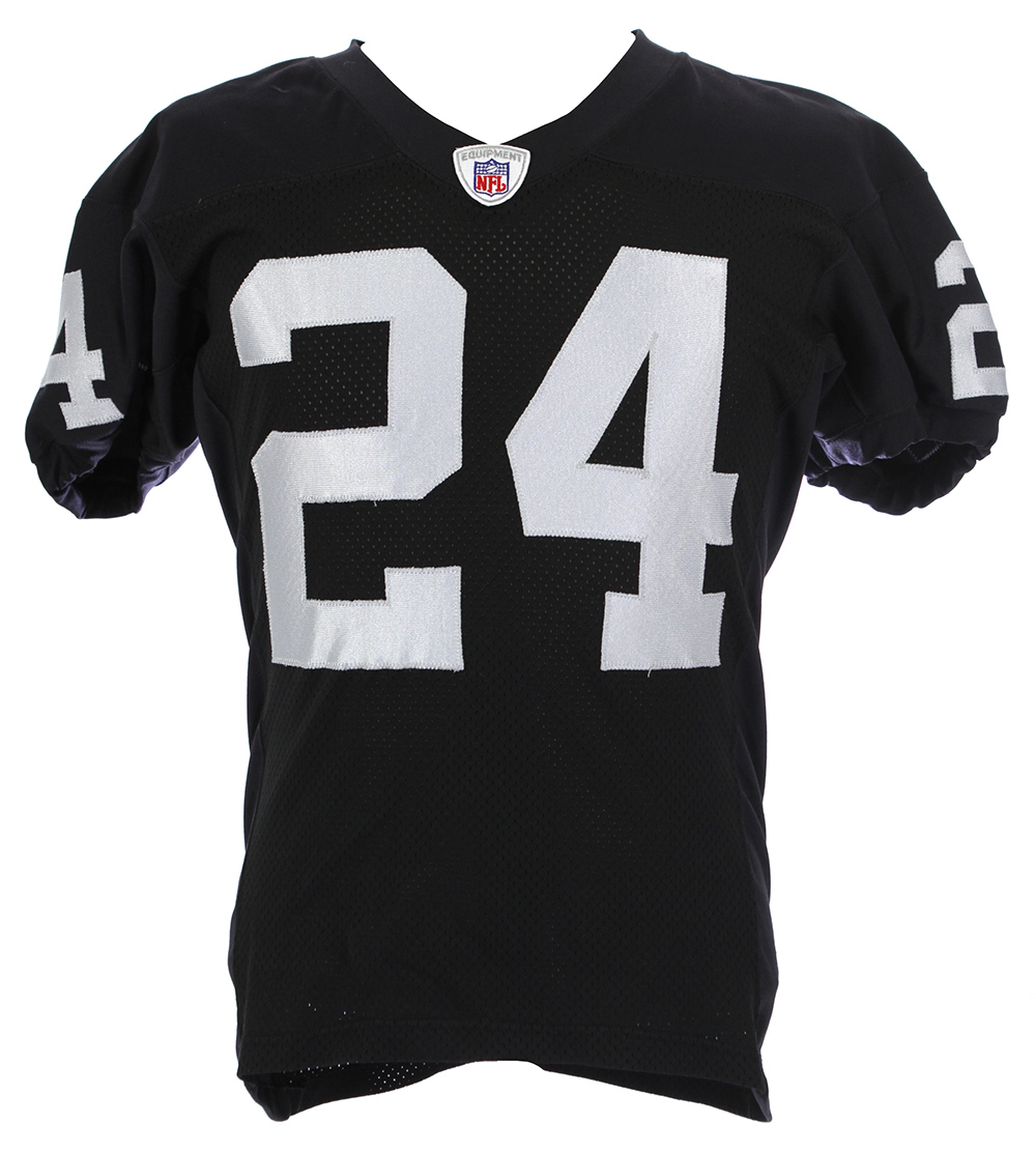 Lot Detail - 2002 Charles Woodson Oakland Raiders Signed Game Worn Home  Jersey (MEARS LOA/JSA)
