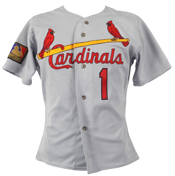 1994 Ozzie Smith St. Louis Cardinals Road Jersey 