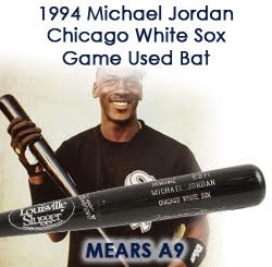 1994 Michael Jordan Game-Worn and Signed Road Birmingham Barons
