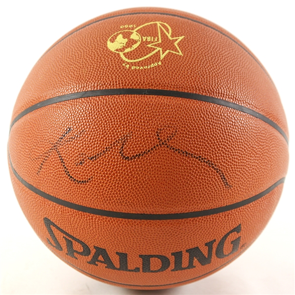1996 Kobe Bryant Los Angeles Lakers Signed Spalding ONBA Stern Basketball 