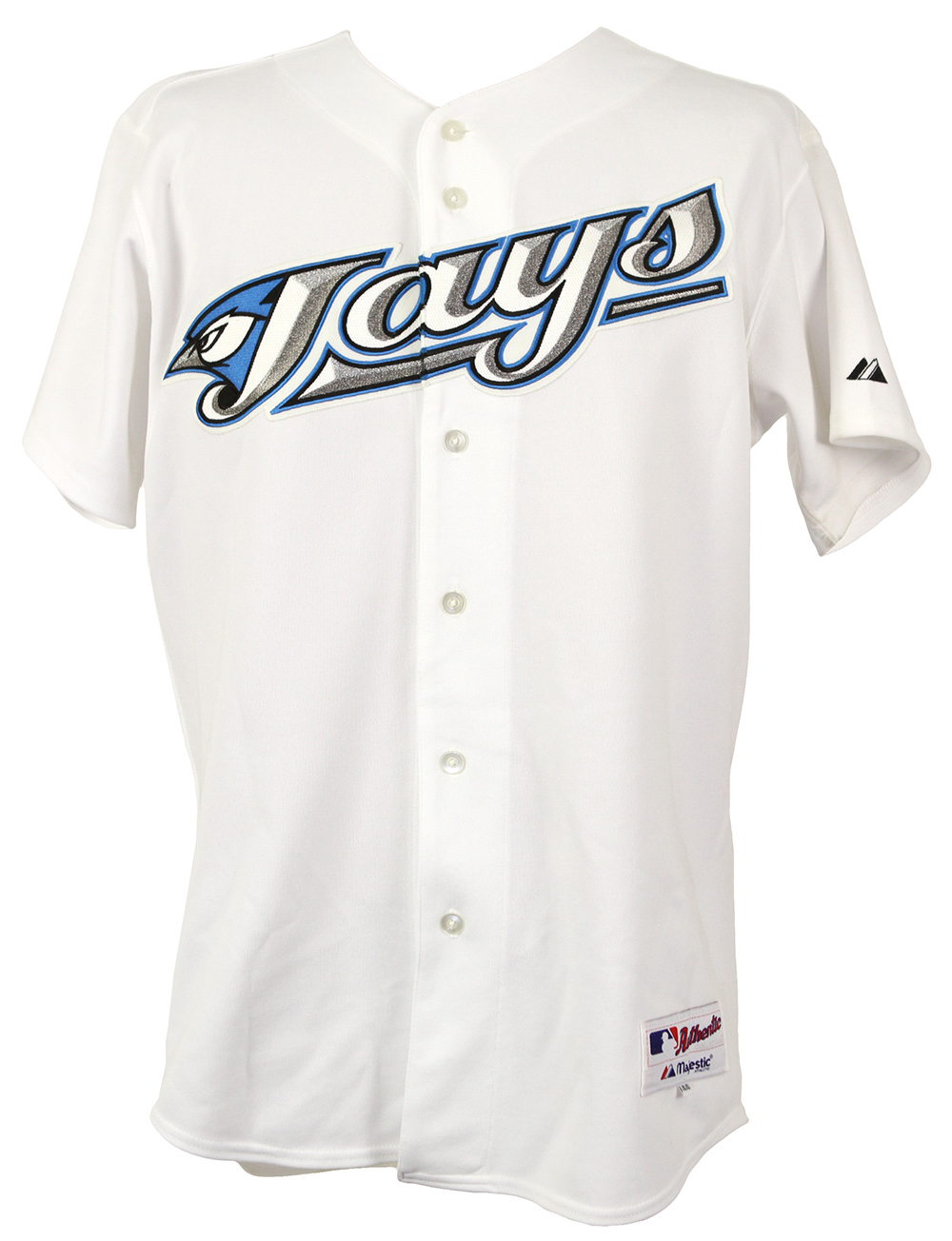 Toronto Blue Jays Blank Game Issued Grey Jersey 54 DP50895
