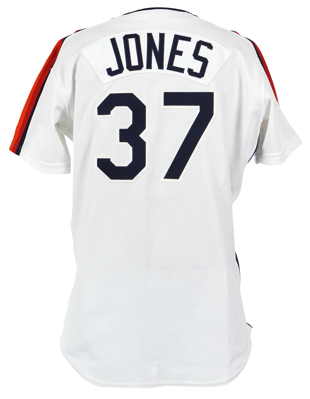 1991 Houston Astros Jimmy Jones #37 Game Used Cream Jersey 46 DP35708