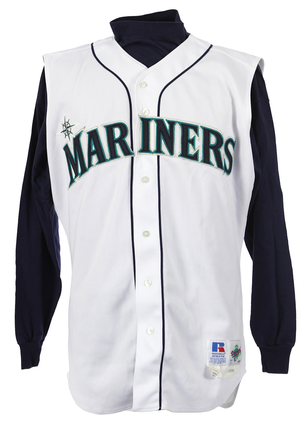 Alex Rodriguez Signed Mariners Game-Used Jersey Inscribed Game