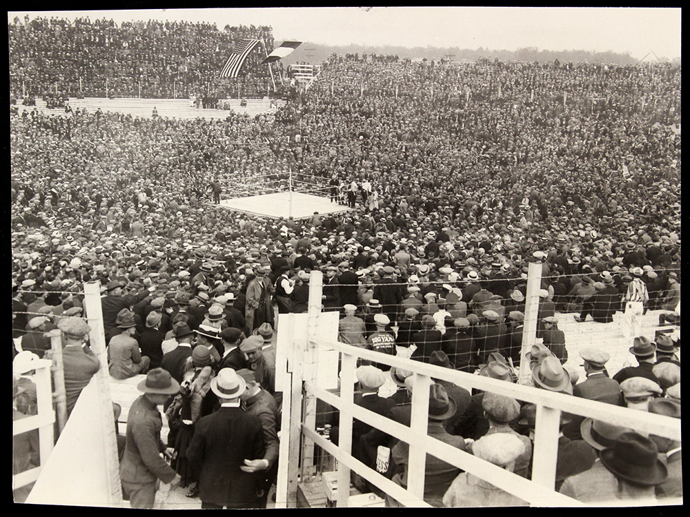 Lot Detail - 1924 Tommy Gibbons Georges Carpentier Floyd Fitzsimmons ...