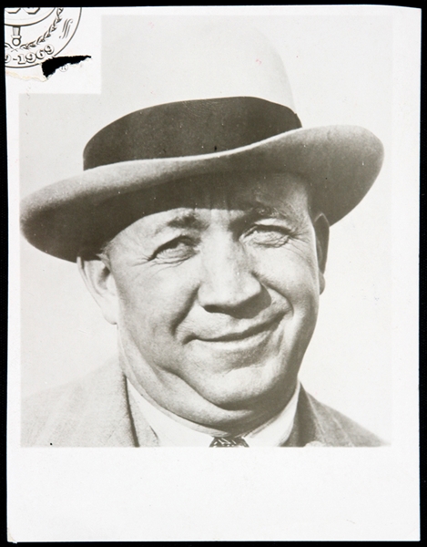 1970 Knute Rockne Notre Dame Fighting Irish 3.5" x 4.5" Original Photo