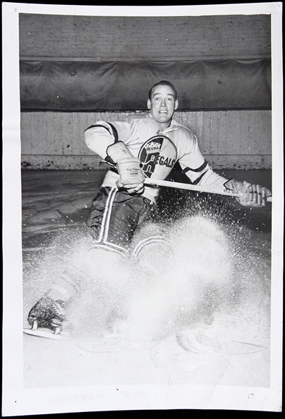 1956 Norm Johnson Brandon Regals 5.5" x 8" Original Photo