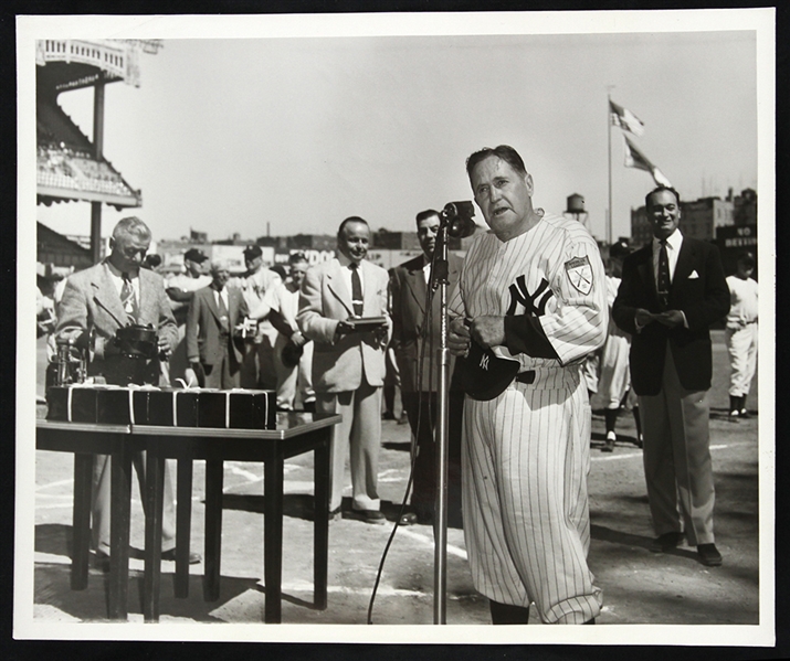 1951 Joe McCarthy New York Yankees 8" x 10" Original Photo