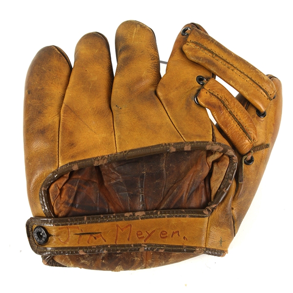 1940s Joe Gordon New York Yankees Player Endorsed Store Model Fielders Mitt