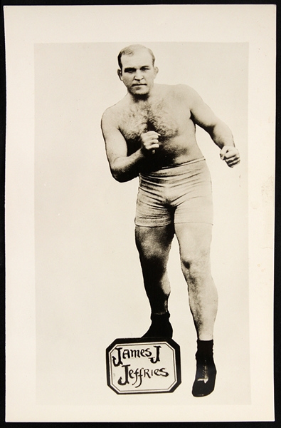 1900s James J Jeffries World Heavyweight Champion 5" x 8" Photo