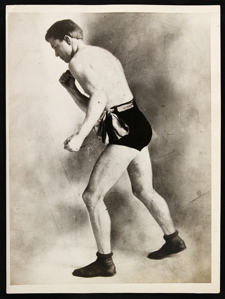 1910s Battling Nelson World Lightweight Champion 6" x 8" Original Photo