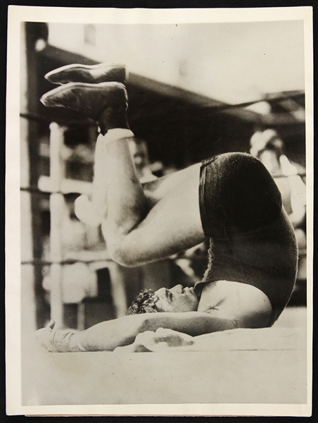 1927 Jack Dempsey World Heavyweight Champion 6" x 8" Original Photo