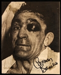 1960s Carmen Basilio World Welterweight & Middleweight Champion Signed 6" x 7.5" Cut Image (JSA) Carmen Basilio Estate