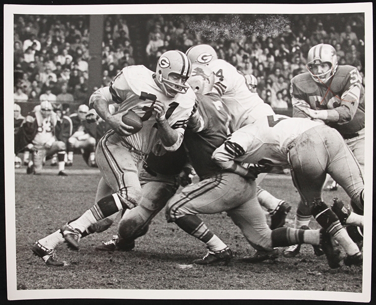 1962 Jim Taylor Green Bay Packers 8" x 10" Original Photo