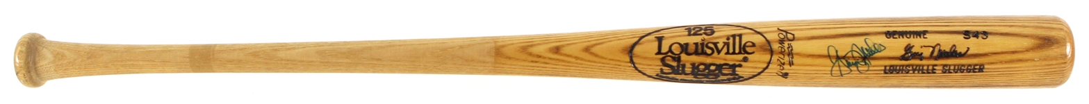 1980-83 Graig Nettles New York Yankees Signed Louisville Slugger Professional Model Bat (MEARS LOA/JSA)