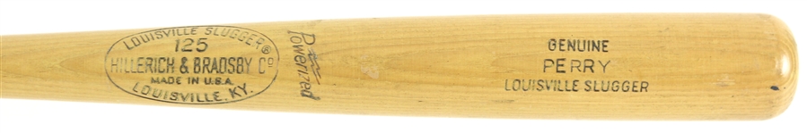 1969-71 Gaylord Perry San Francisco Giants H&B Louisville Slugger Professional Model Bat (MEARS LOA)