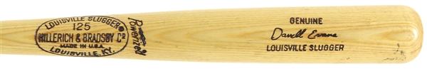 1973-75 Darrell Evans Atlanta Braves H&B Louisville Slugger Professional Model Bat (MEARS LOA)