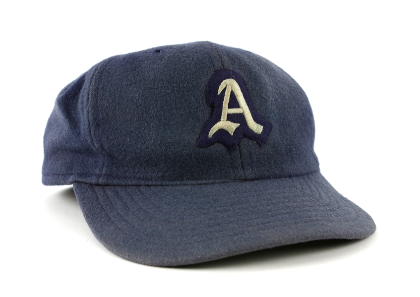 1958 Eddie Joost Philadelphia Athletics Game Worn Cap (MEARS LOA)