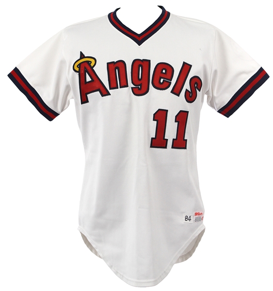 1984 Doug DeCinces California Angels Home Jersey (MEARS LOA)