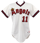 1984 Doug DeCinces California Angels Home Jersey (MEARS LOA)