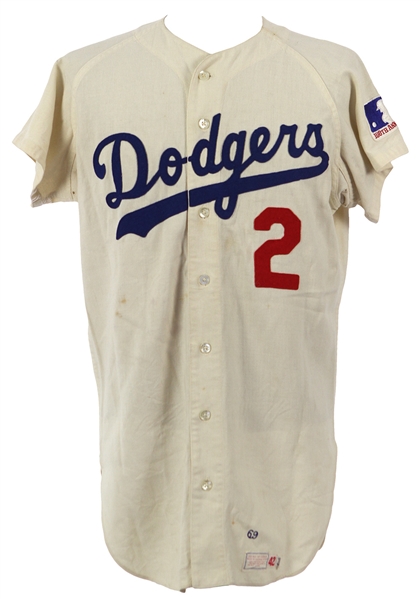 1969 Bobby Valentine Los Angeles Dodgers Home Jersey (MEARS LOA)