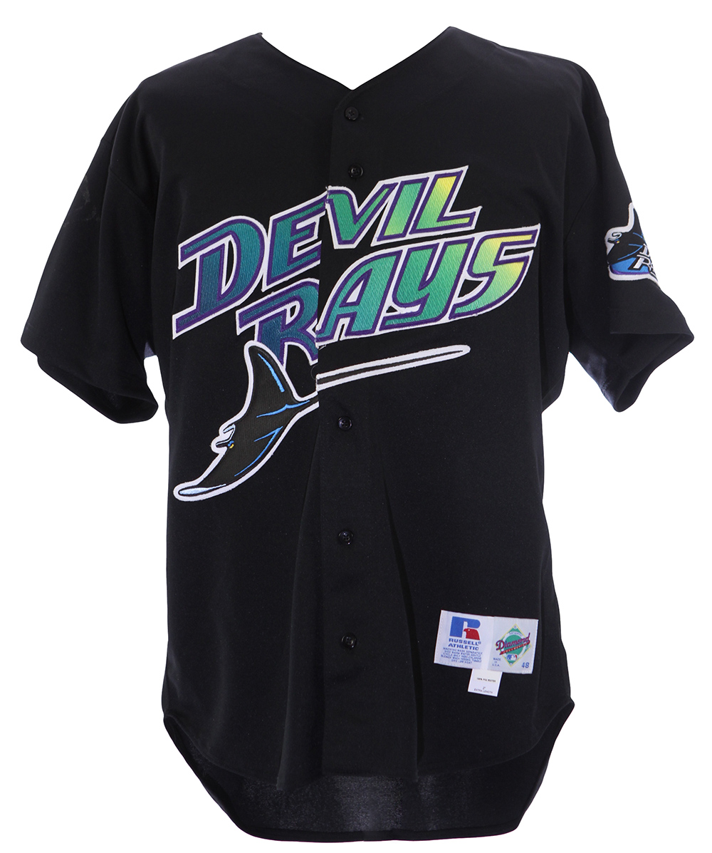 Lot Detail - 1999 Wilson Alvarez Tampa Bay Devil Rays Game Worn ...