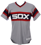 1986 Ed Brinkman Chicago White Sox Game Worn Road Jersey (MEARS LOA)