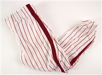 1984 Gary Matthews Philadelphia Phillies Spring Training Home Uniform Pants (MEARS LOA)