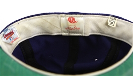 1987-88 Robin Yount Milwaukee Brewers Signed Game Worn Cap (MEARS LOA/JSA)