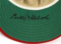 1965-70's Billy Hitchcock Milwaukee Braves Signed Cap (MEARS LOA/JSA)