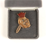 1957 Milwaukee Braves World Series Press Pin