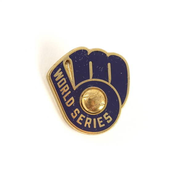 1982 Milwaukee Brewers World Series Press Pin