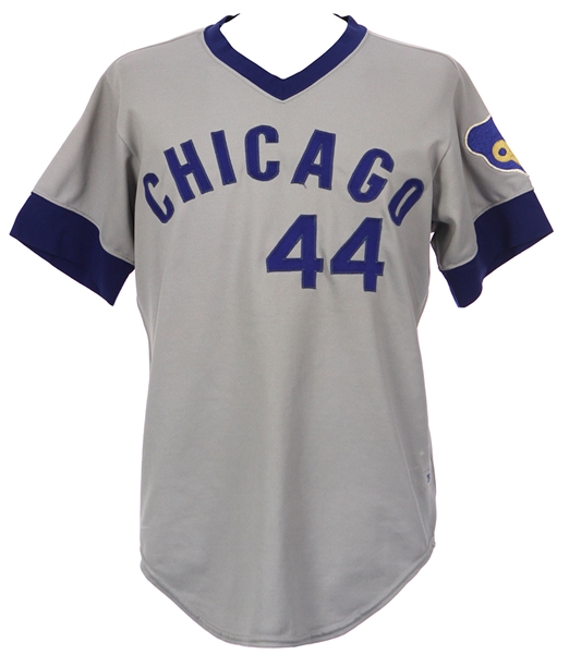 1975 Burt Hooton Chicago Cubs Road Jersey (MEARS LOA)